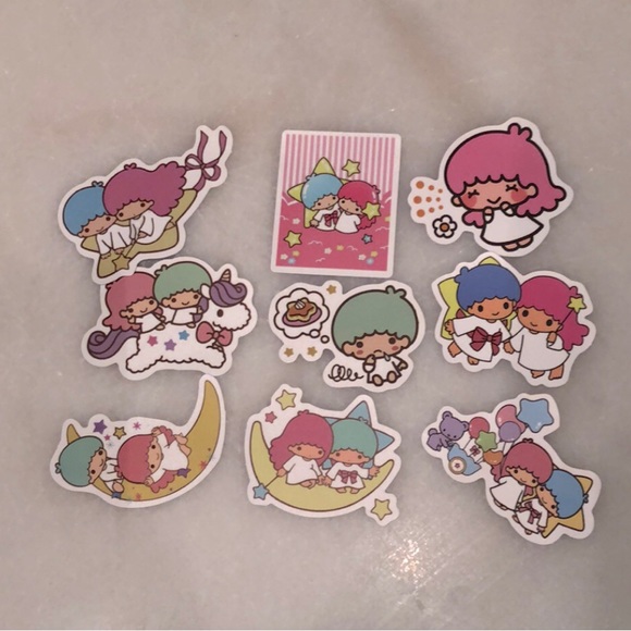 Little Twin Star Stickers - Picture 1 of 1